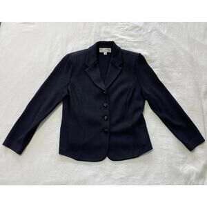 Vintage St John by Marie Gray Evening Women's Size 8 Black Crop Jacket